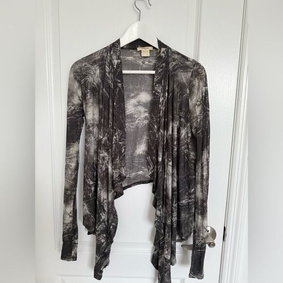 Helmut Lang Gray Tie-Dye Women's open top. - Picture 1 of 3